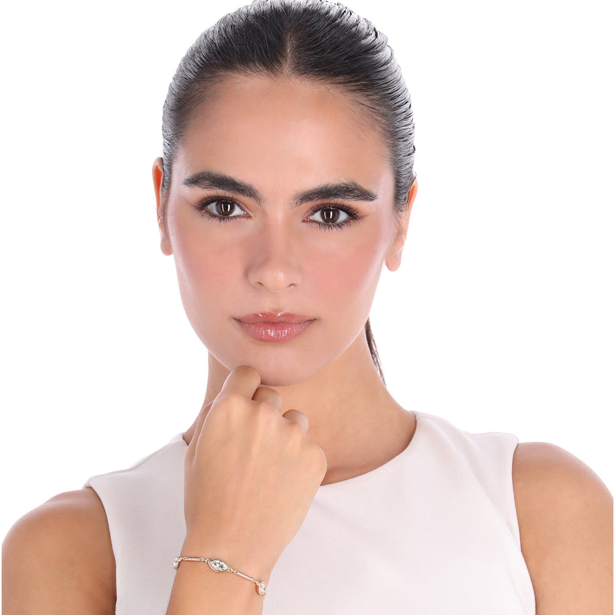 PULSERA DKNY COLOR DORADO FORMA GOTA 04B00322