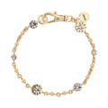 PULSERA DKNY COLOR DORADO FORMA CIRCULAR 04B00346