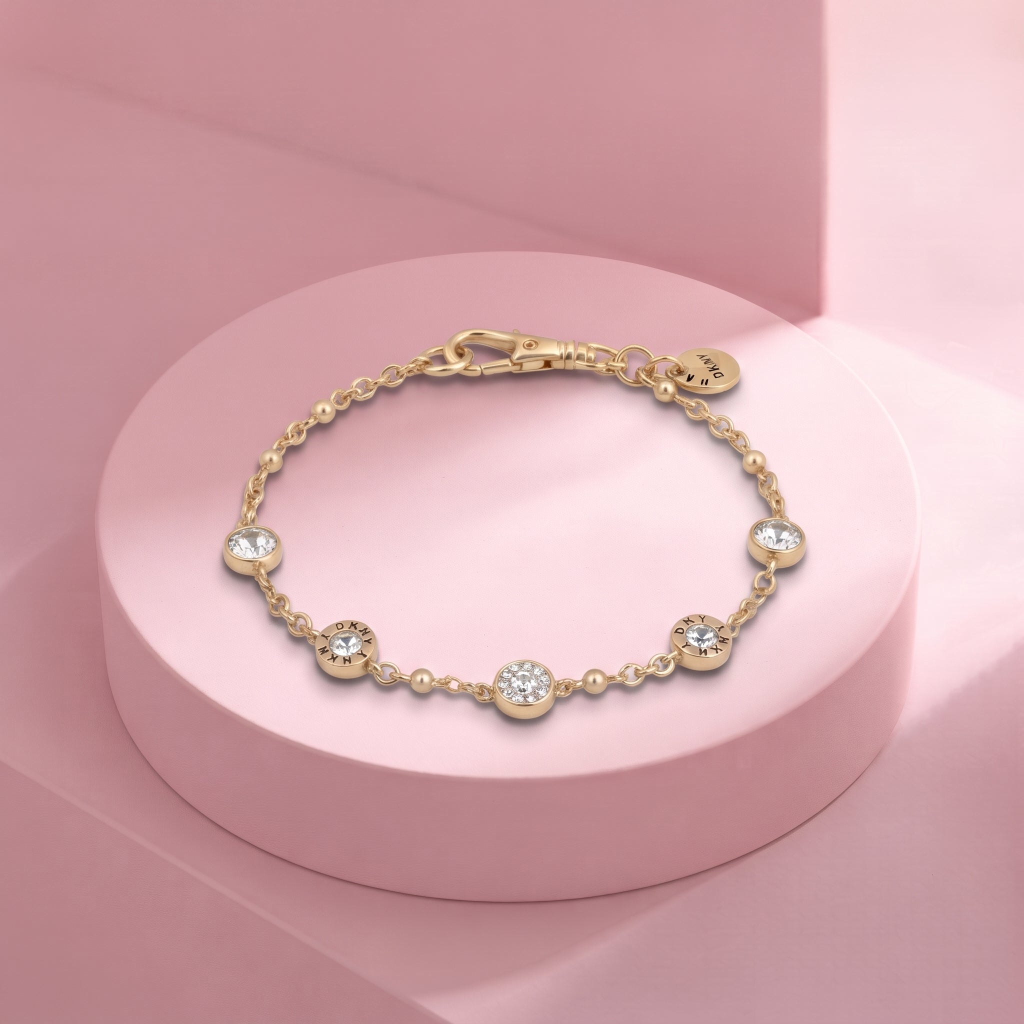 Pulsera Circular Dorada