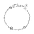 PULSERA DKNY COLOR PLATEADO FORMA CIRCULAR 04B00349