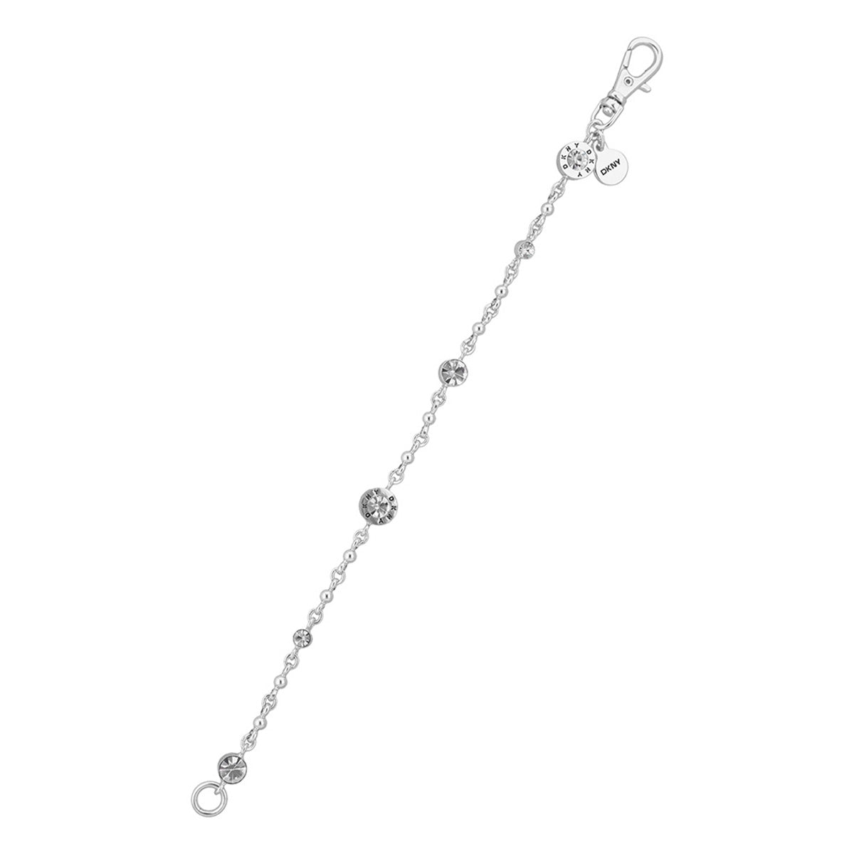PULSERA DKNY COLOR PLATEADO FORMA CIRCULAR 04B00349