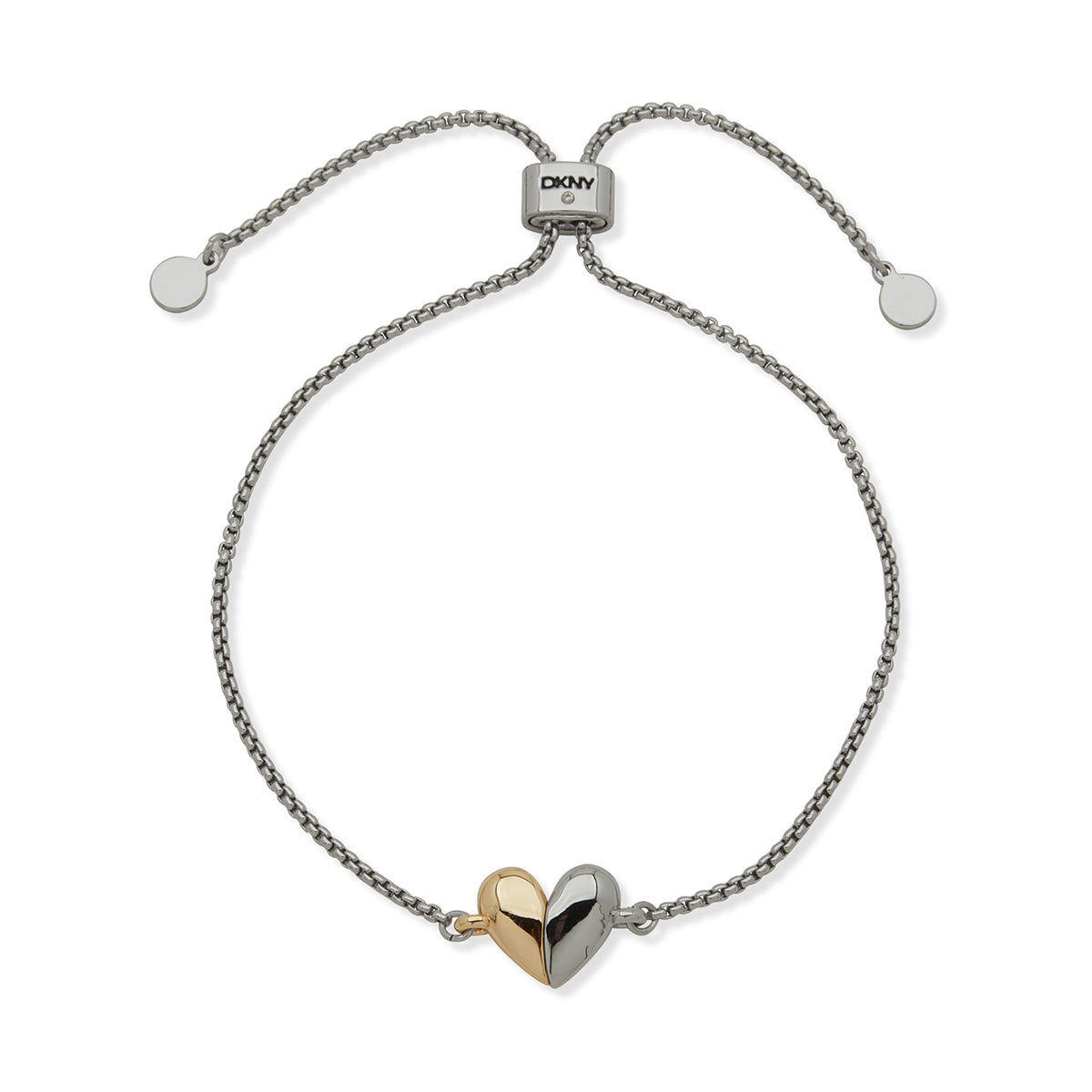 PULSERA DKNY COLOR BITONO FORMA CORAZÃ“N 04B00356