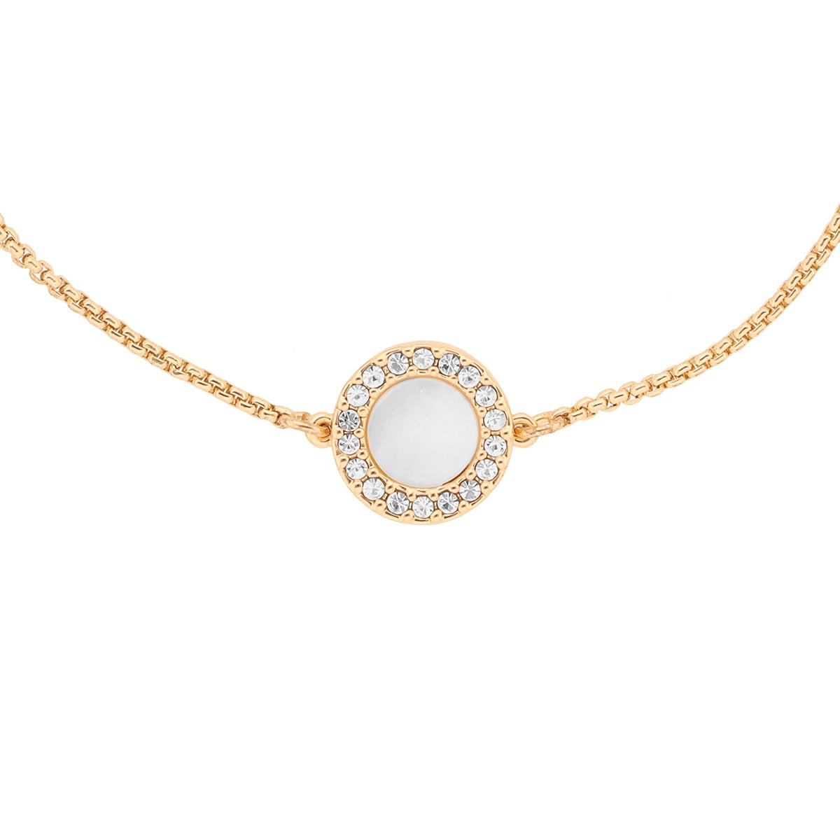 PULSERA DKNY COLOR DORADO FORMA CIRCULAR 04B00357
