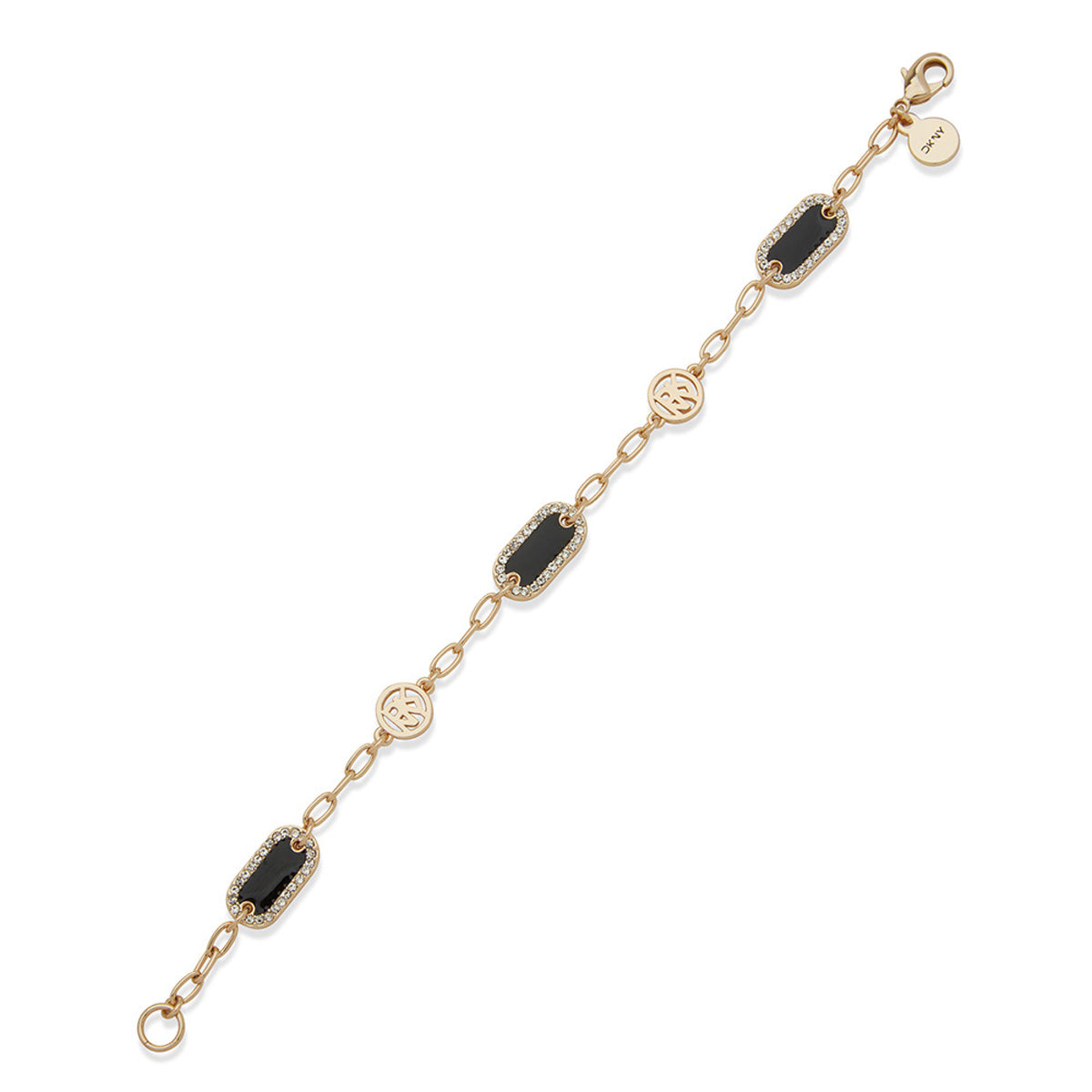 PULSERA DKNY COLOR DORADO FORMA IRREGULAR 04B00360