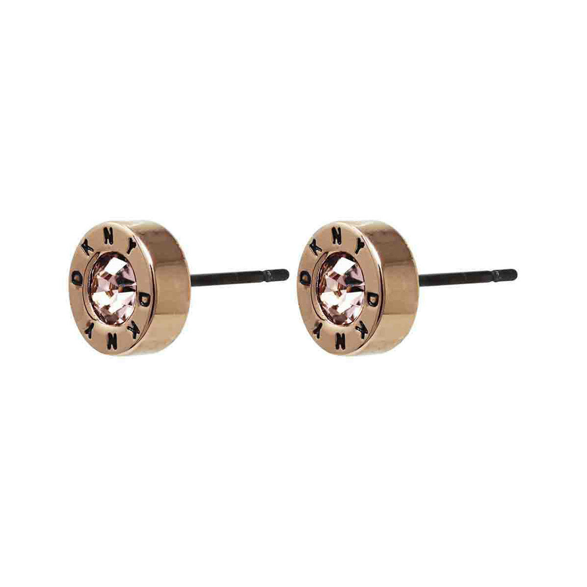 ARETES DKNY RE COLORS BASICS ORO ROSA