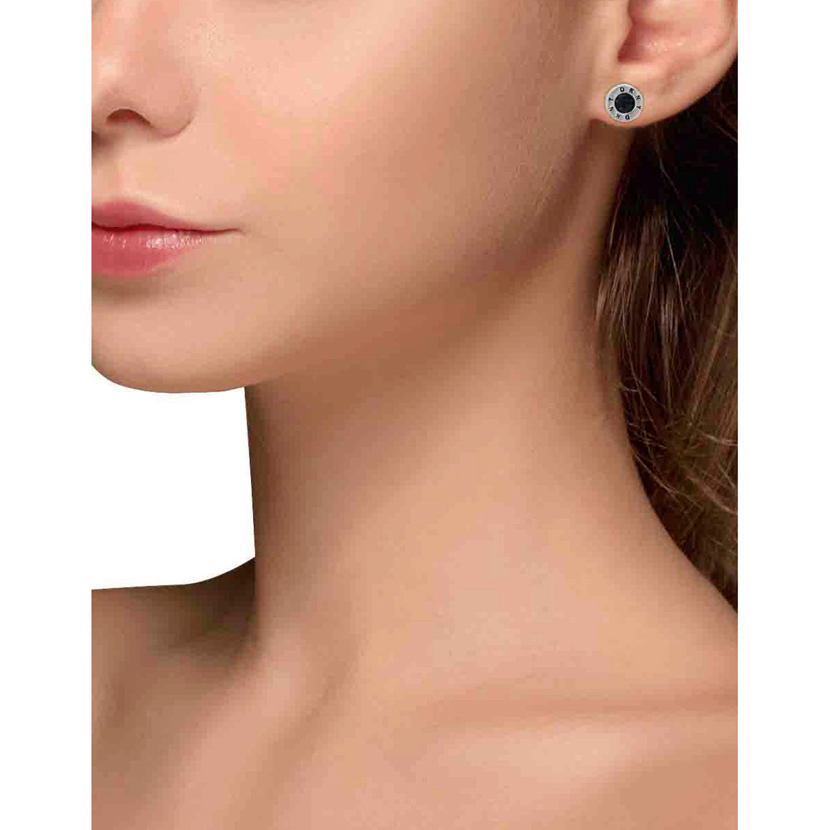 ARETES DKNY RE COLORS BASICS PLATA