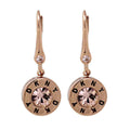 ARETES DKNY RE COLORS BASICS ORO ROSA