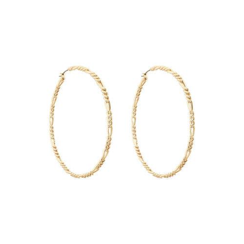 ARETES DKNY MIXED MTL DORADO