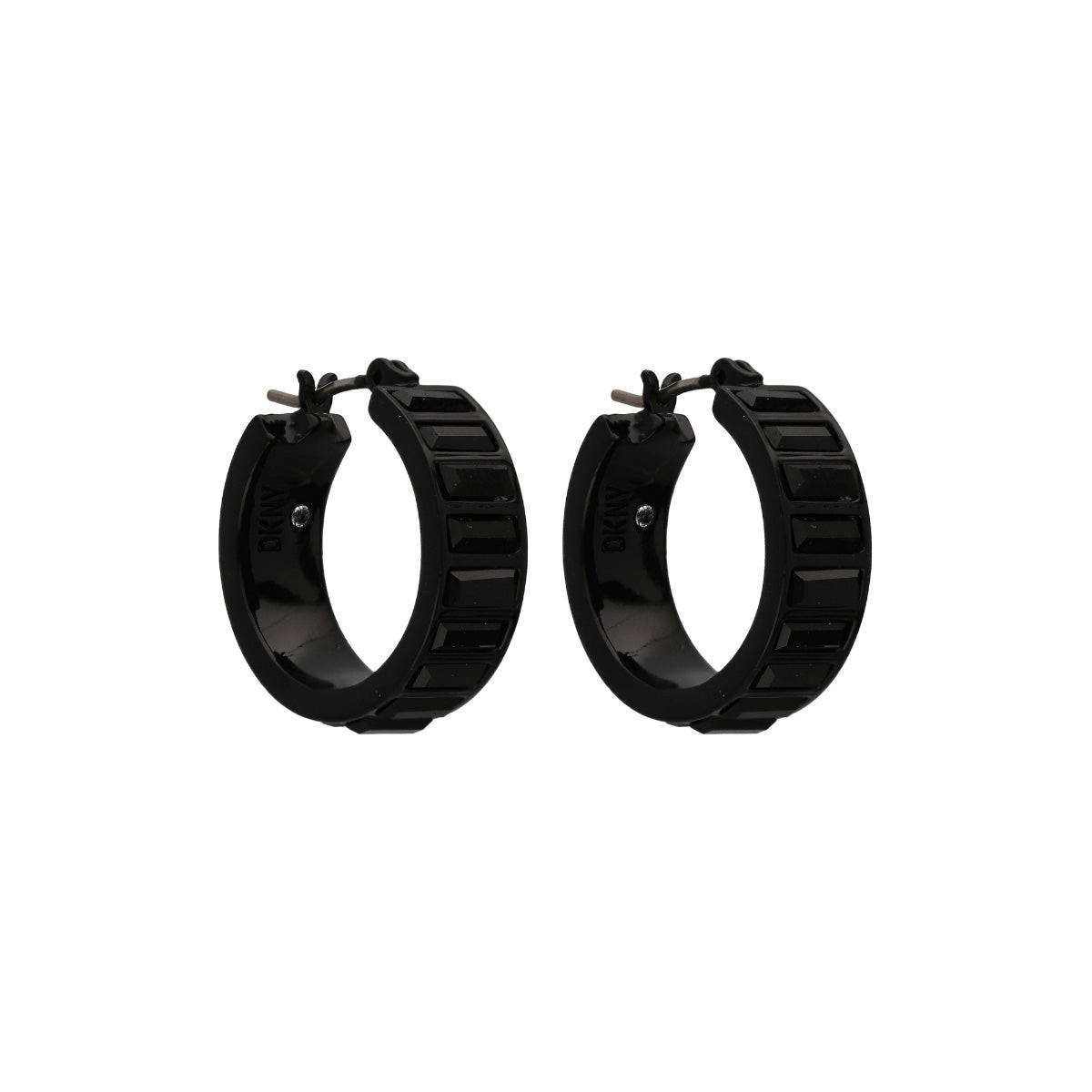 ARETES DKNY ELLWOOD NEGRO