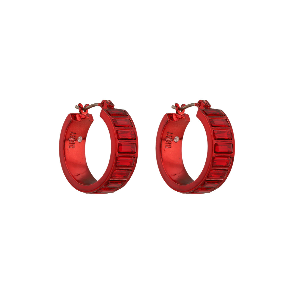 ARETES DKNY CARVER ROJO