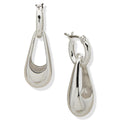 ARETES DKNY COLOR PLATEADO FORMA GOTA 04G00535