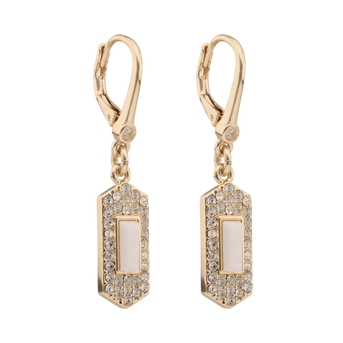 ARETES DKNY RIVINGTON DORADO