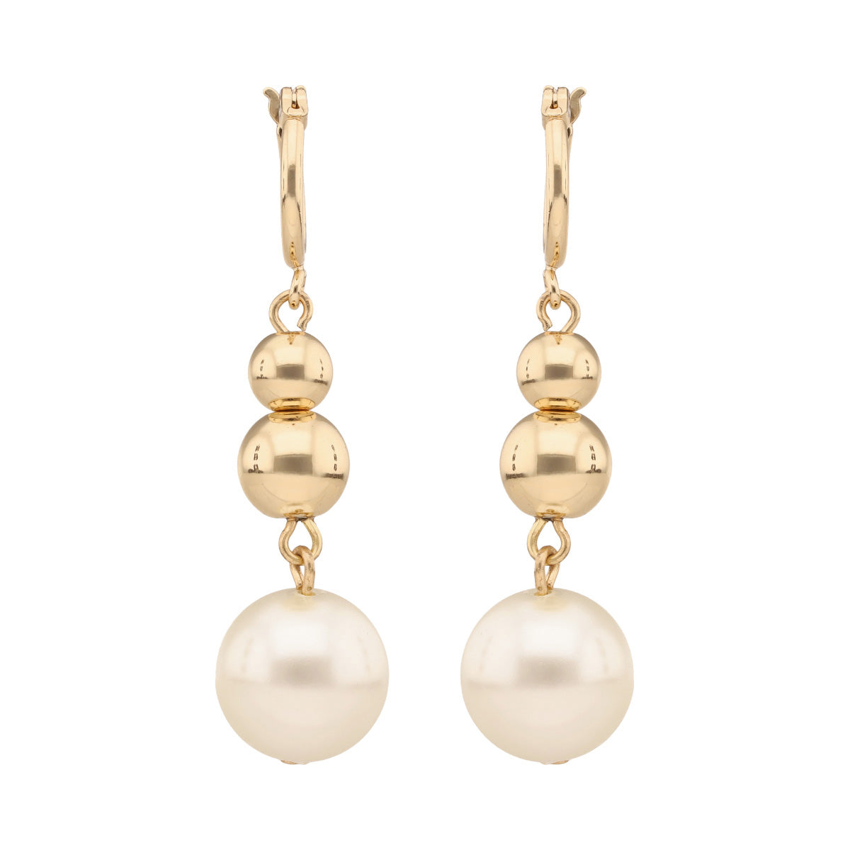 ARETES DKNY CARMINE DORADO