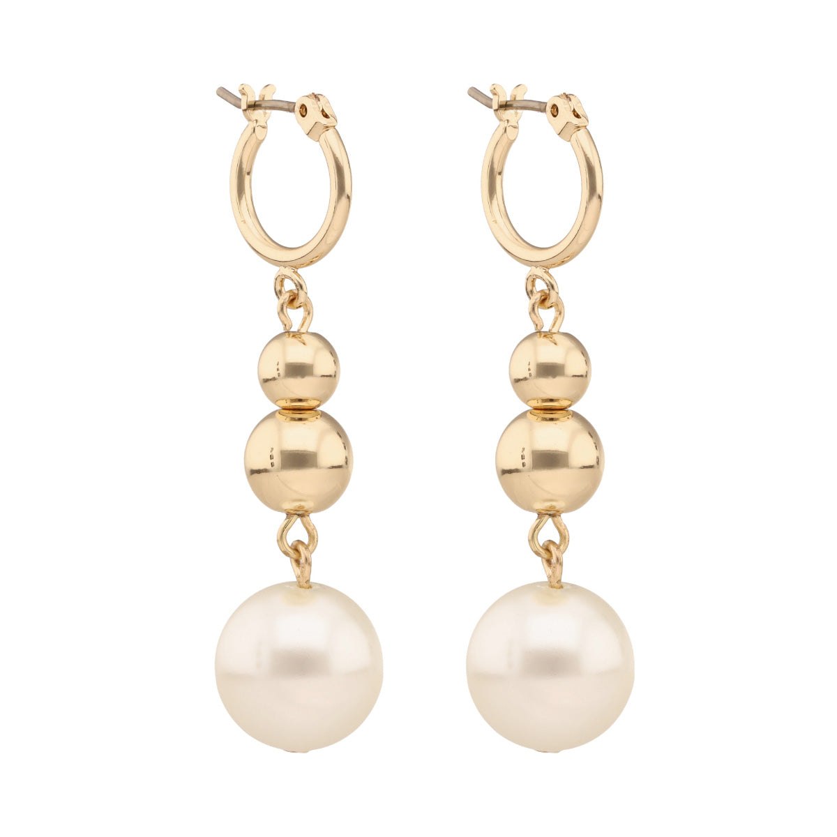 ARETES DKNY CARMINE DORADO