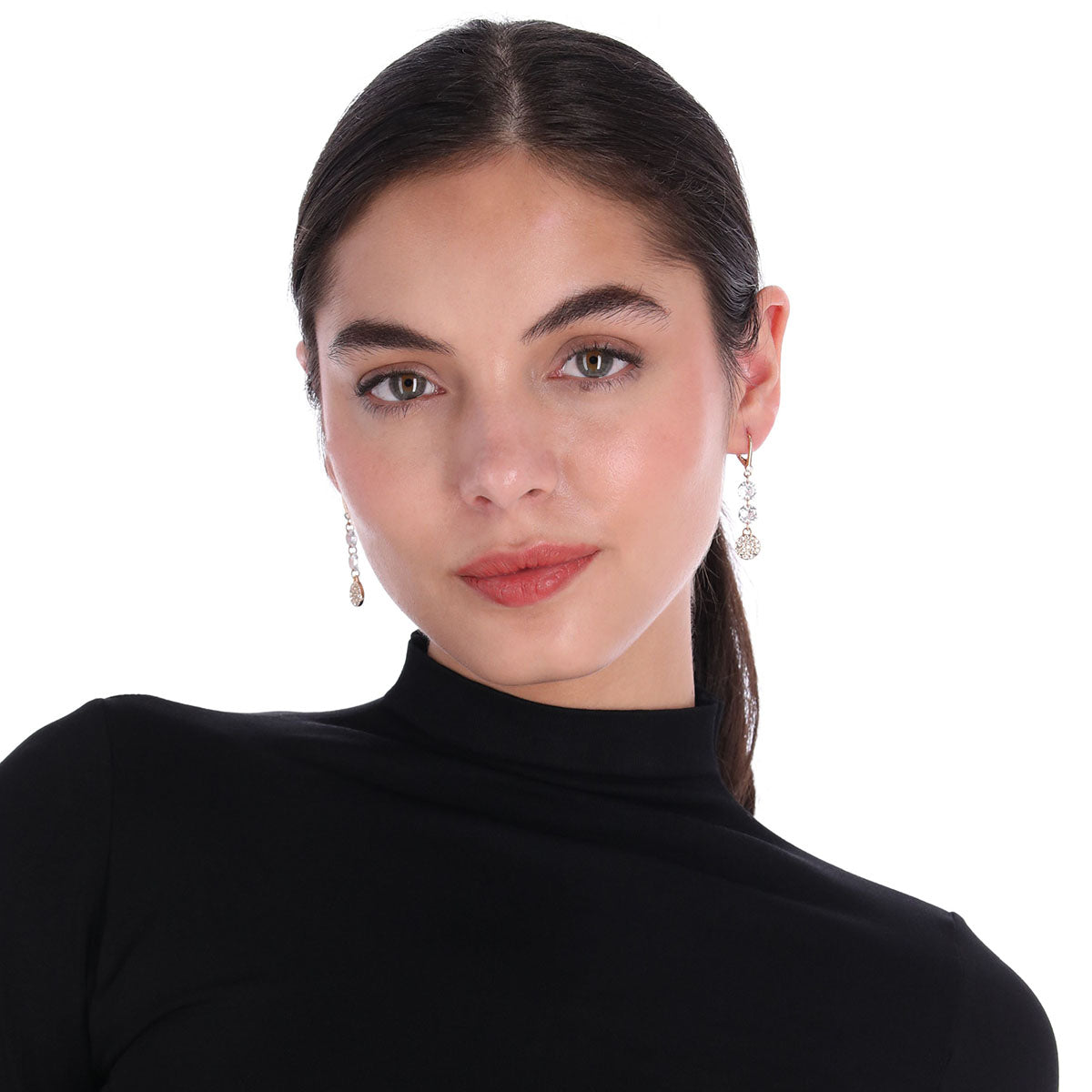 ARETES DKNY LAUREL DORADO