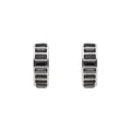 ARETES DKNY COLOR PLATEADO FORMA CIRCULAR 04G00637