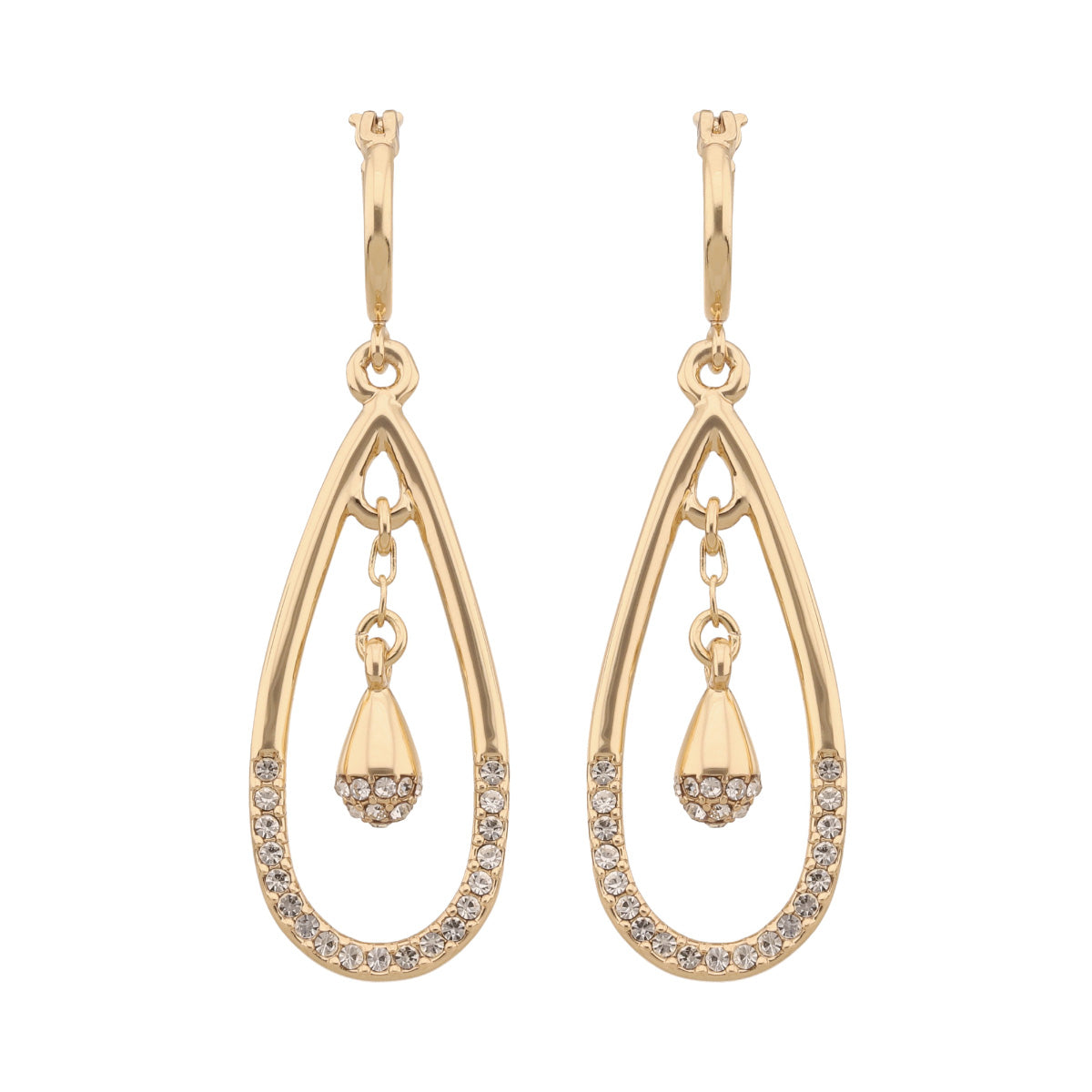 ARETES DKNY ANN DORADO
