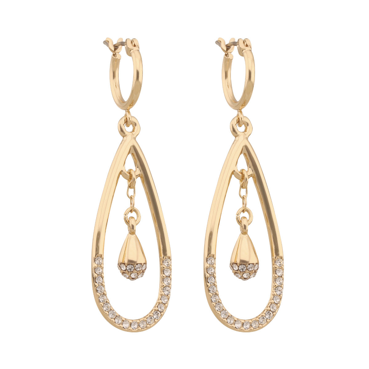 ARETES DKNY ANN DORADO