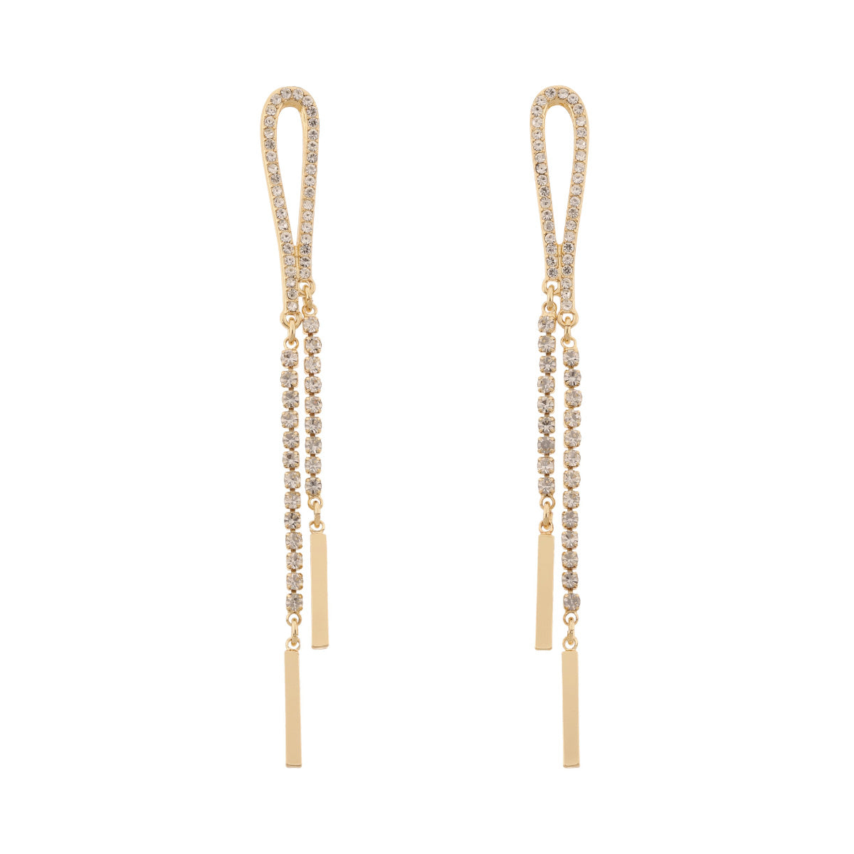 ARETES DKNY LIBERTY DORADO