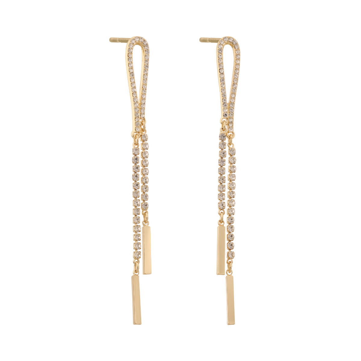 ARETES DKNY LIBERTY DORADO