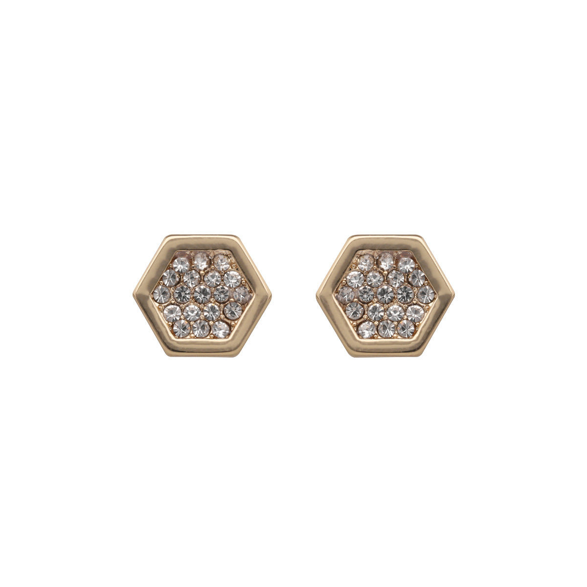 ARETES DKNY AMITY DORADO