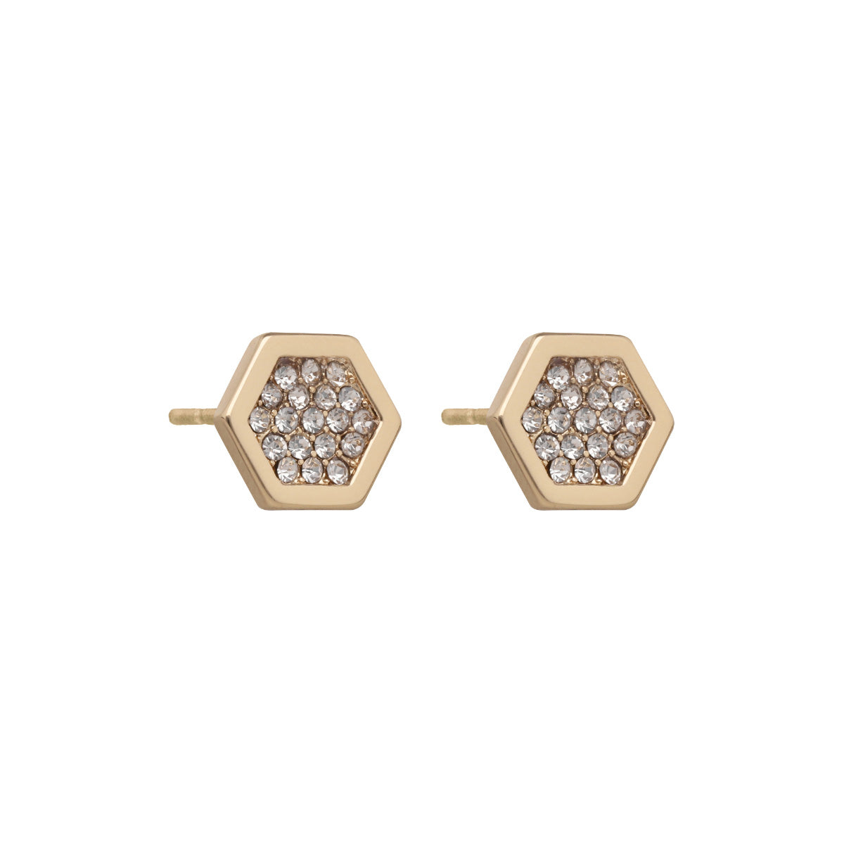 ARETES DKNY AMITY DORADO