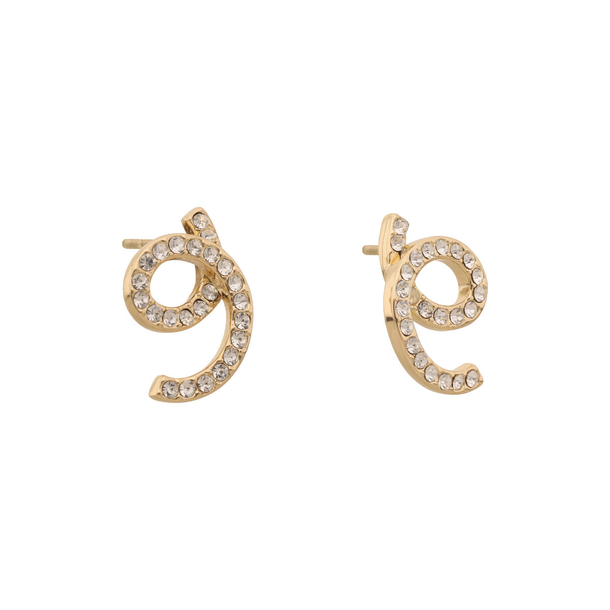 ARETES DKNY LIBERTY DORADO
