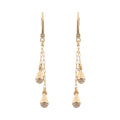 ARETES DKNY ANN DORADO