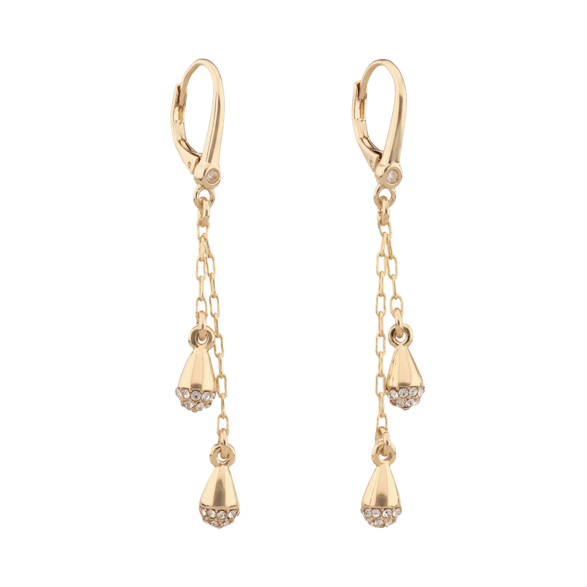 ARETES DKNY ANN DORADO