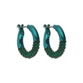 ARETES DKNY CARVER VERDE