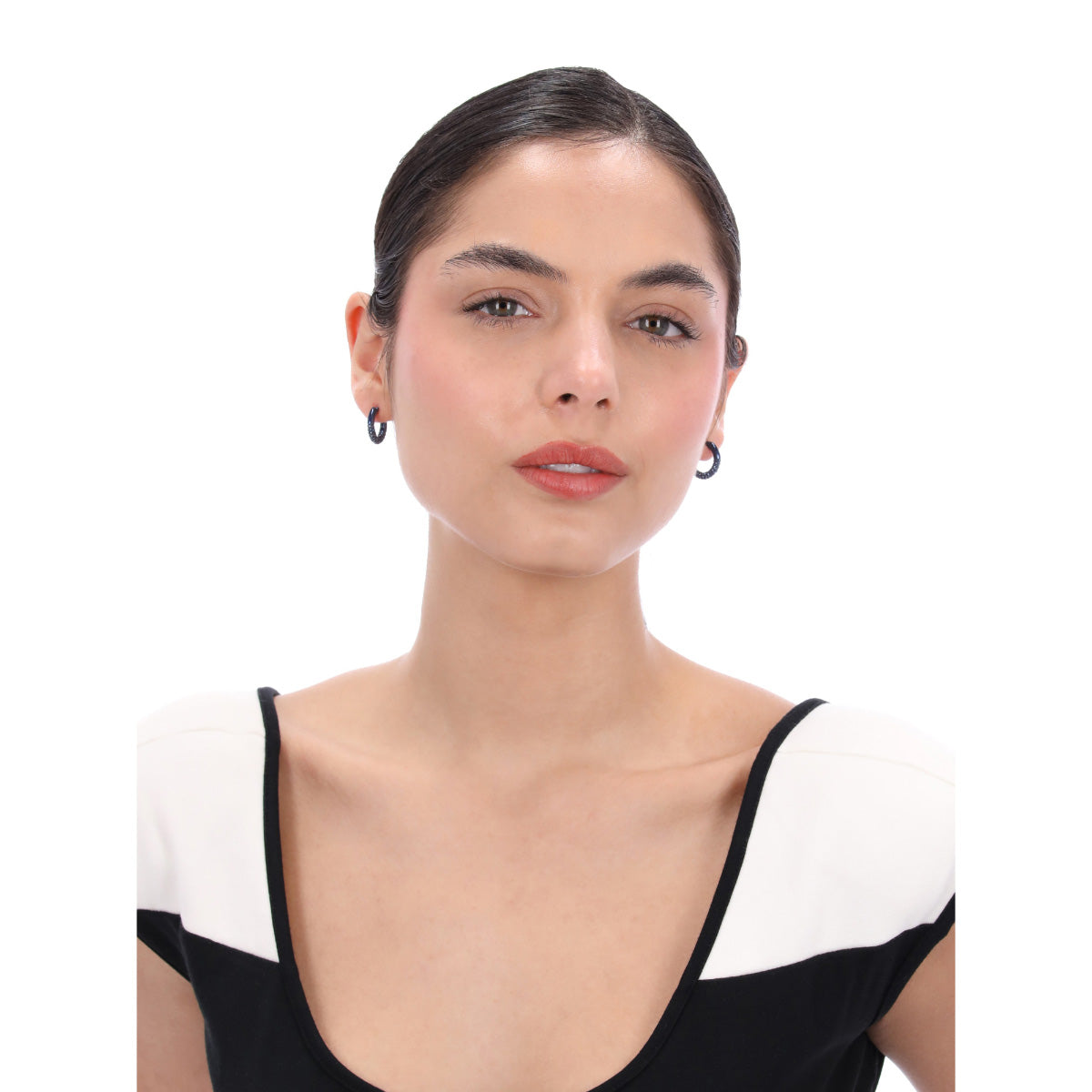 ARETES DKNY CARVER AZUL