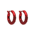 ARETES DKNY CARVER ROJO