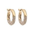 ARETES DKNY ANN DORADO