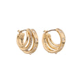 ARETES DKNY HAVEN DORADO