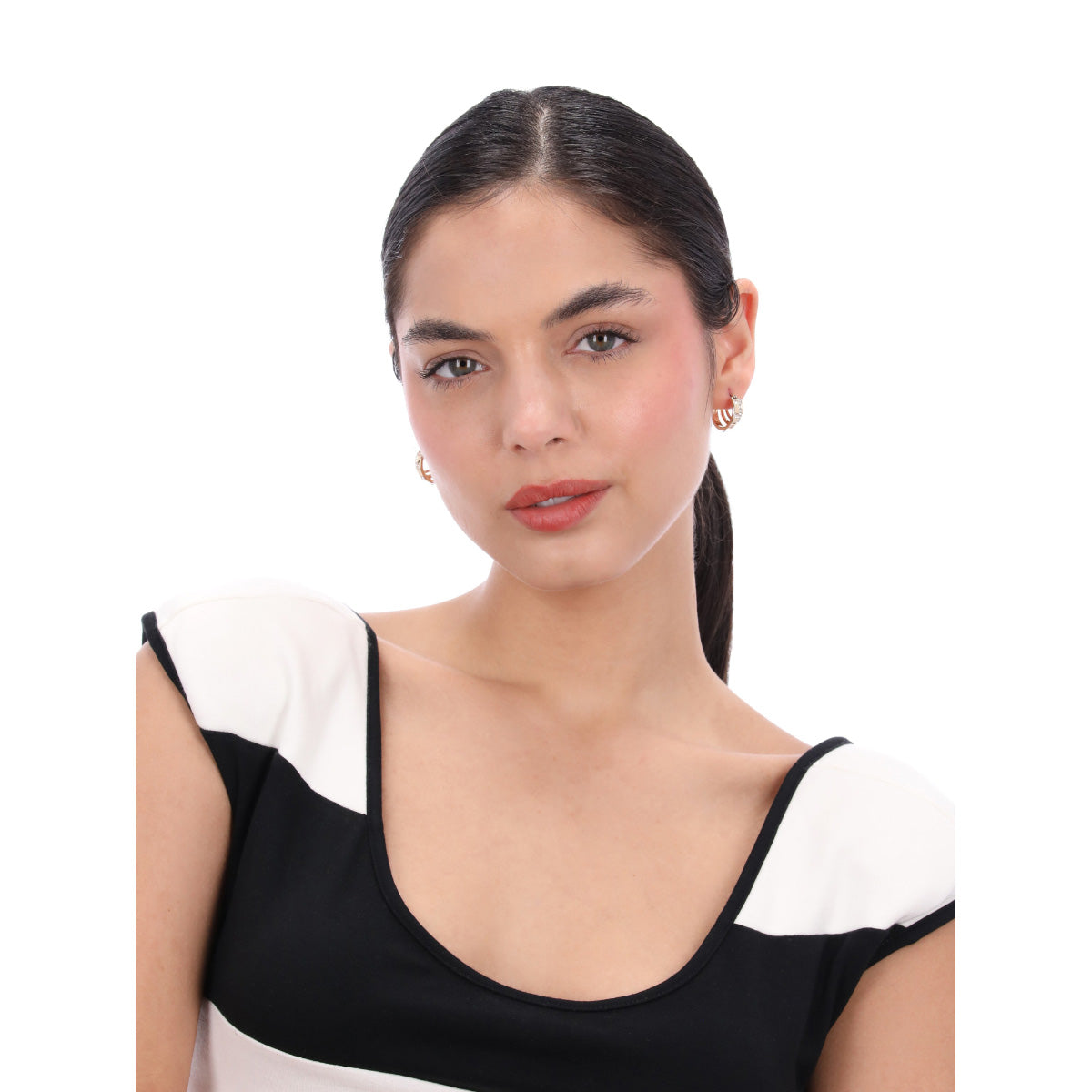 ARETES DKNY HAVEN DORADO