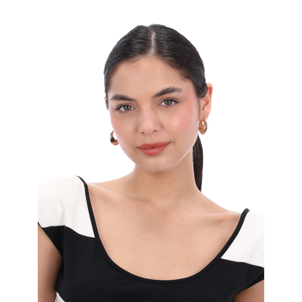ARETES DKNY HAVEN DORADO