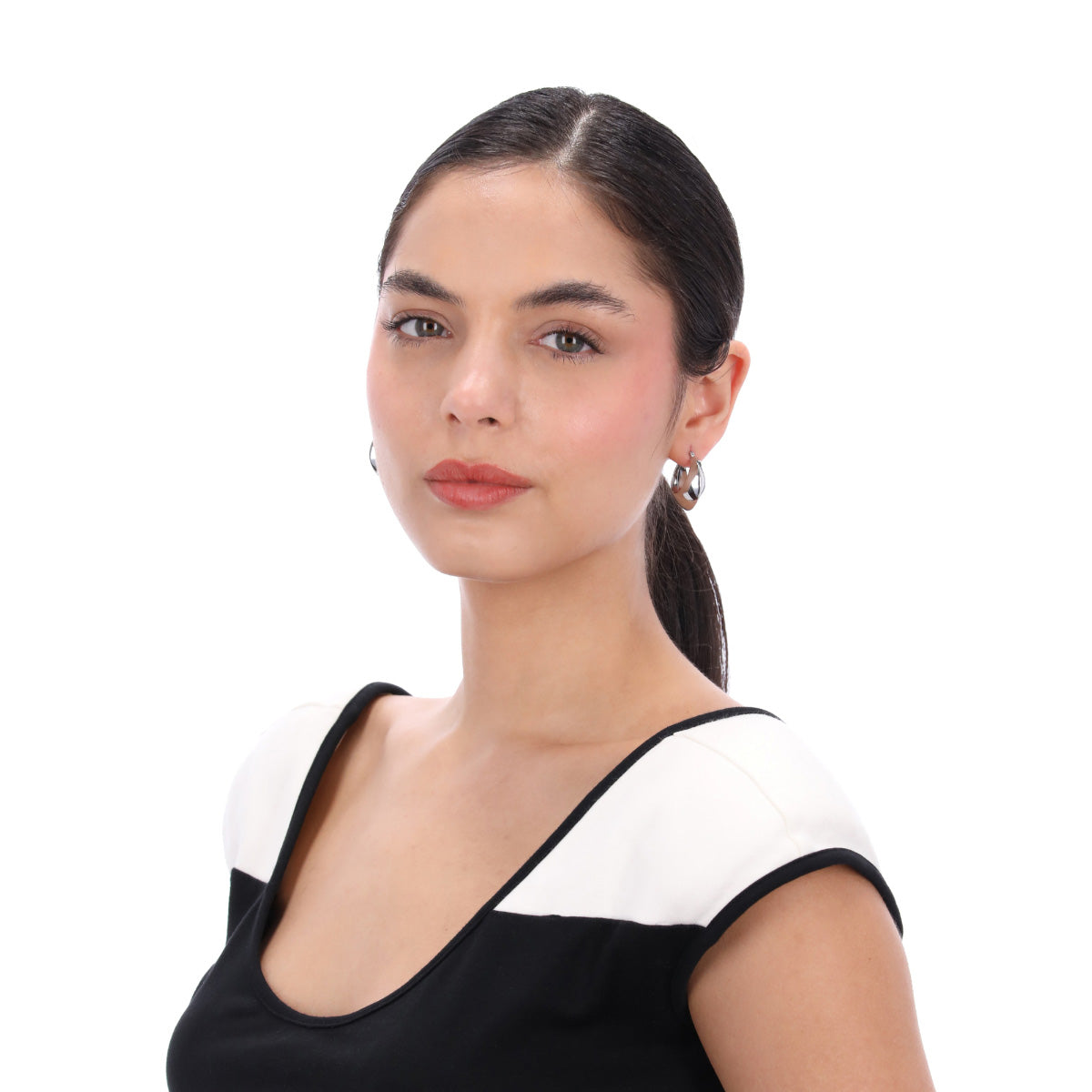 ARETES DKNY HAVEN PLATEADO