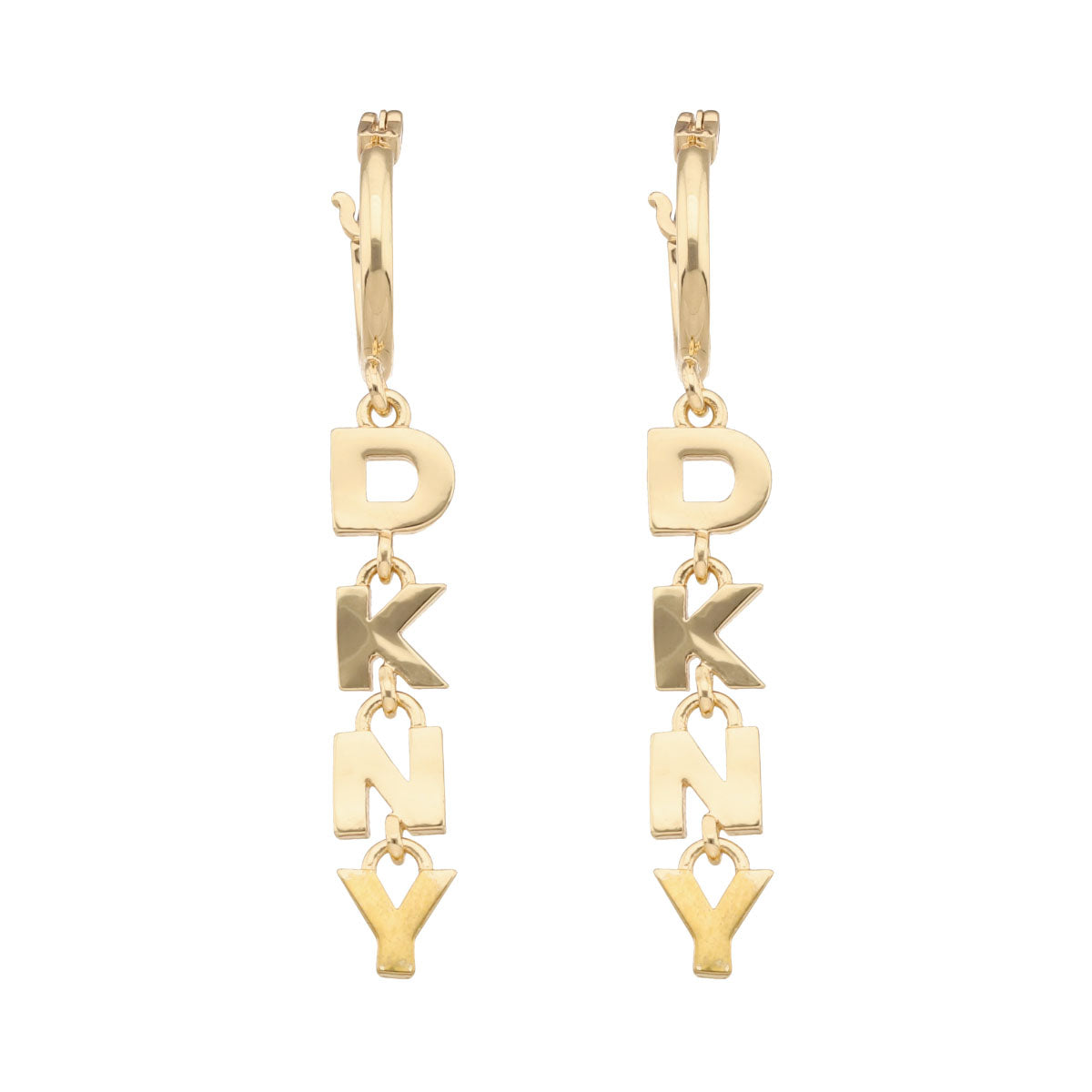 ARETES DKNY SOCIAL DORADO