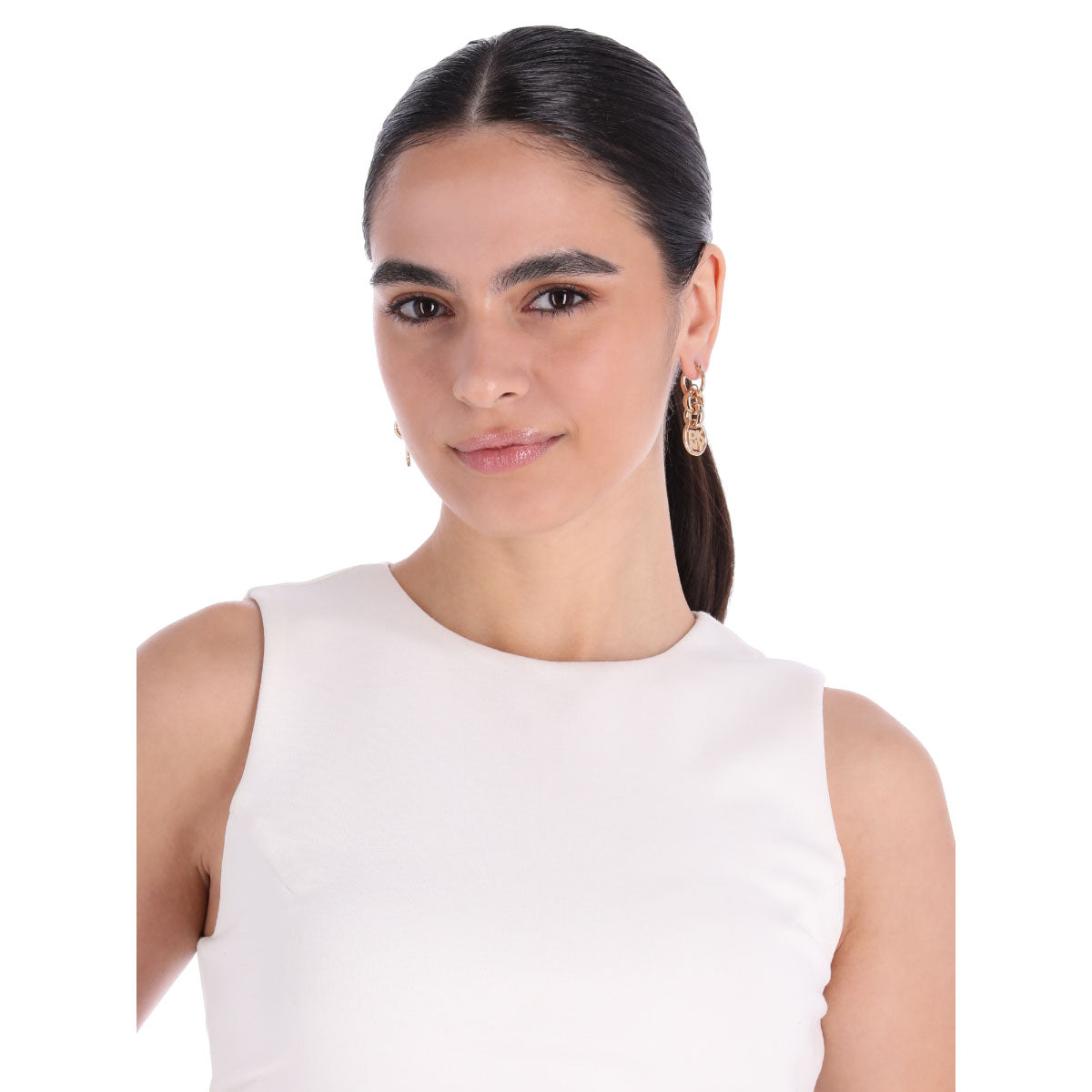 ARETES DKNY MAGGIE DORADO