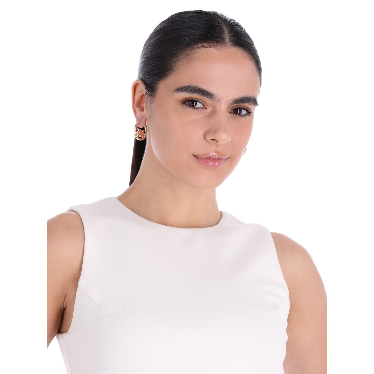 ARETES DKNY MAGGIE DORADO