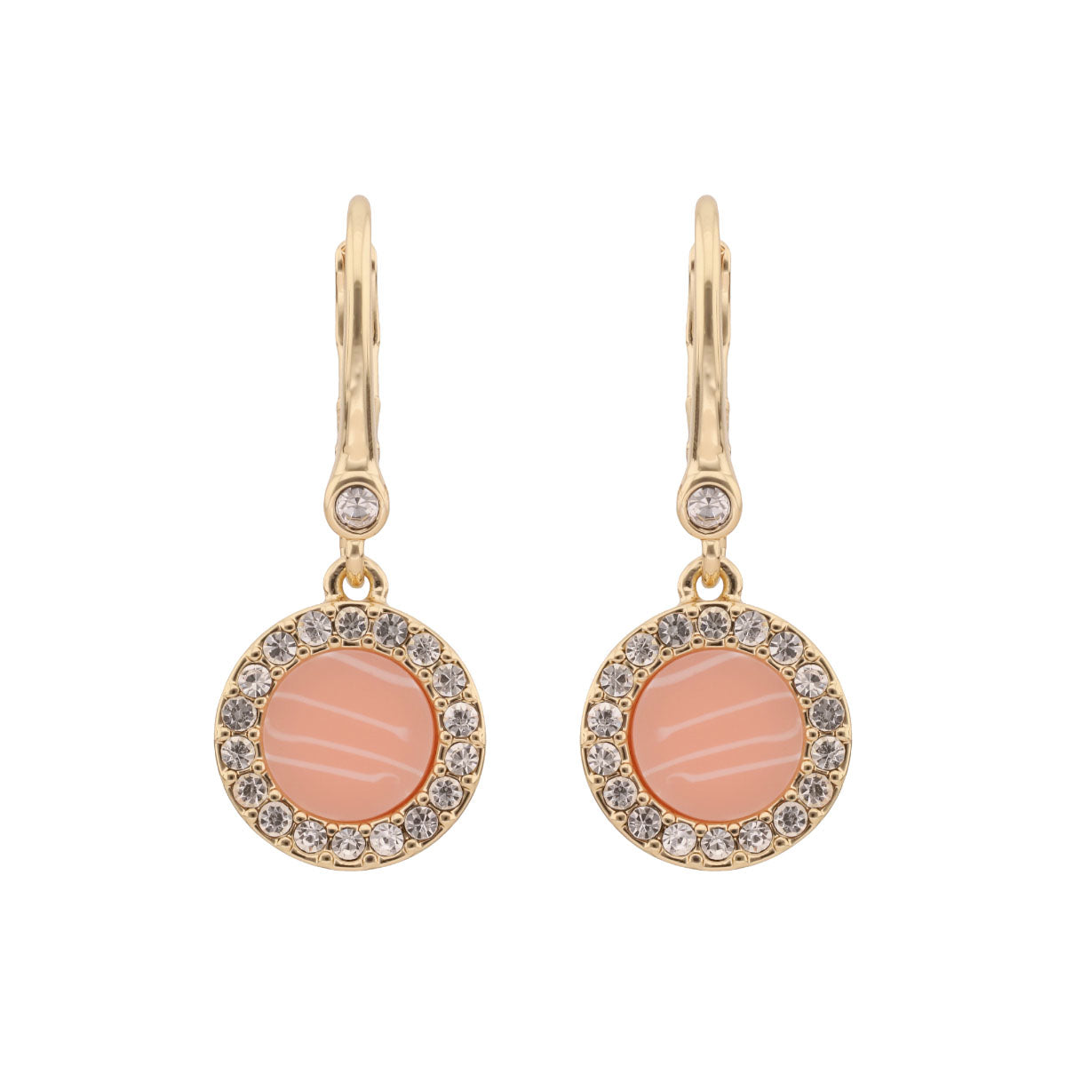 ARETES DKNY BARCLAY S25 DORADO