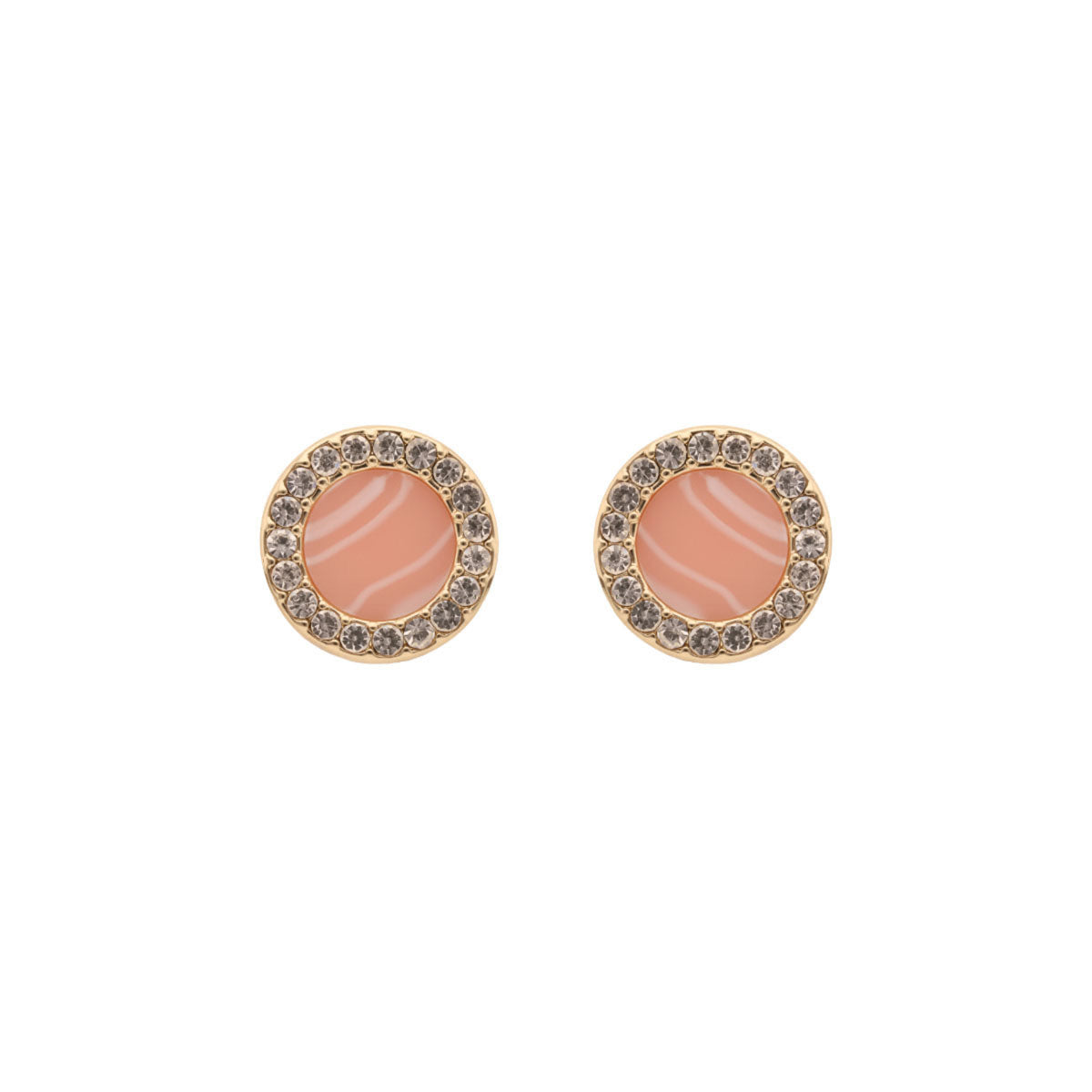 ARETES DKNY BARCLAY S25 DORADO