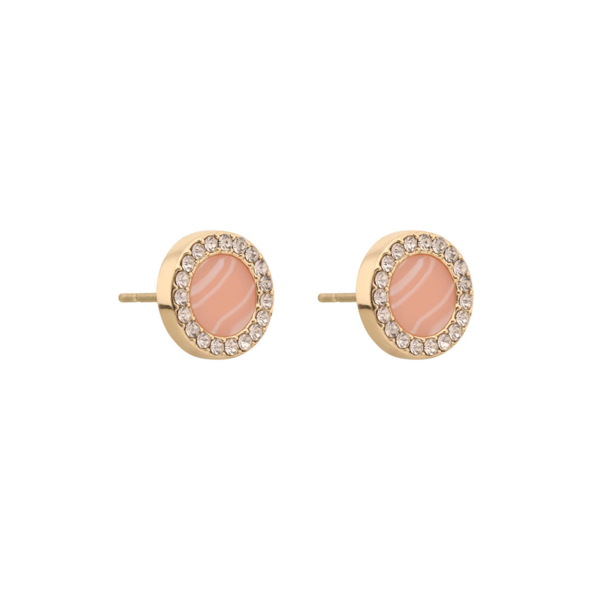 ARETES DKNY BARCLAY S25 DORADO