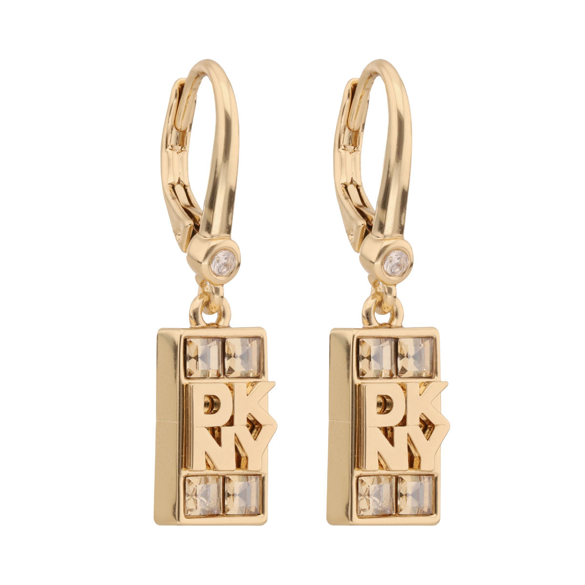 ARETES DKNY RAVEN DORADO