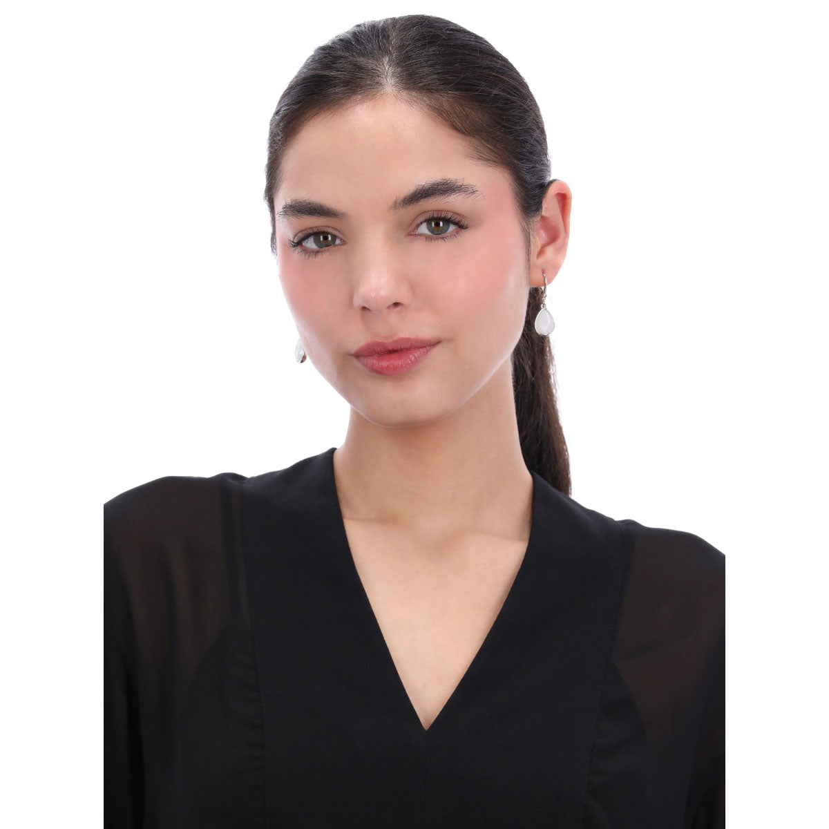 ARETES DKNY SOPHIE PLATA