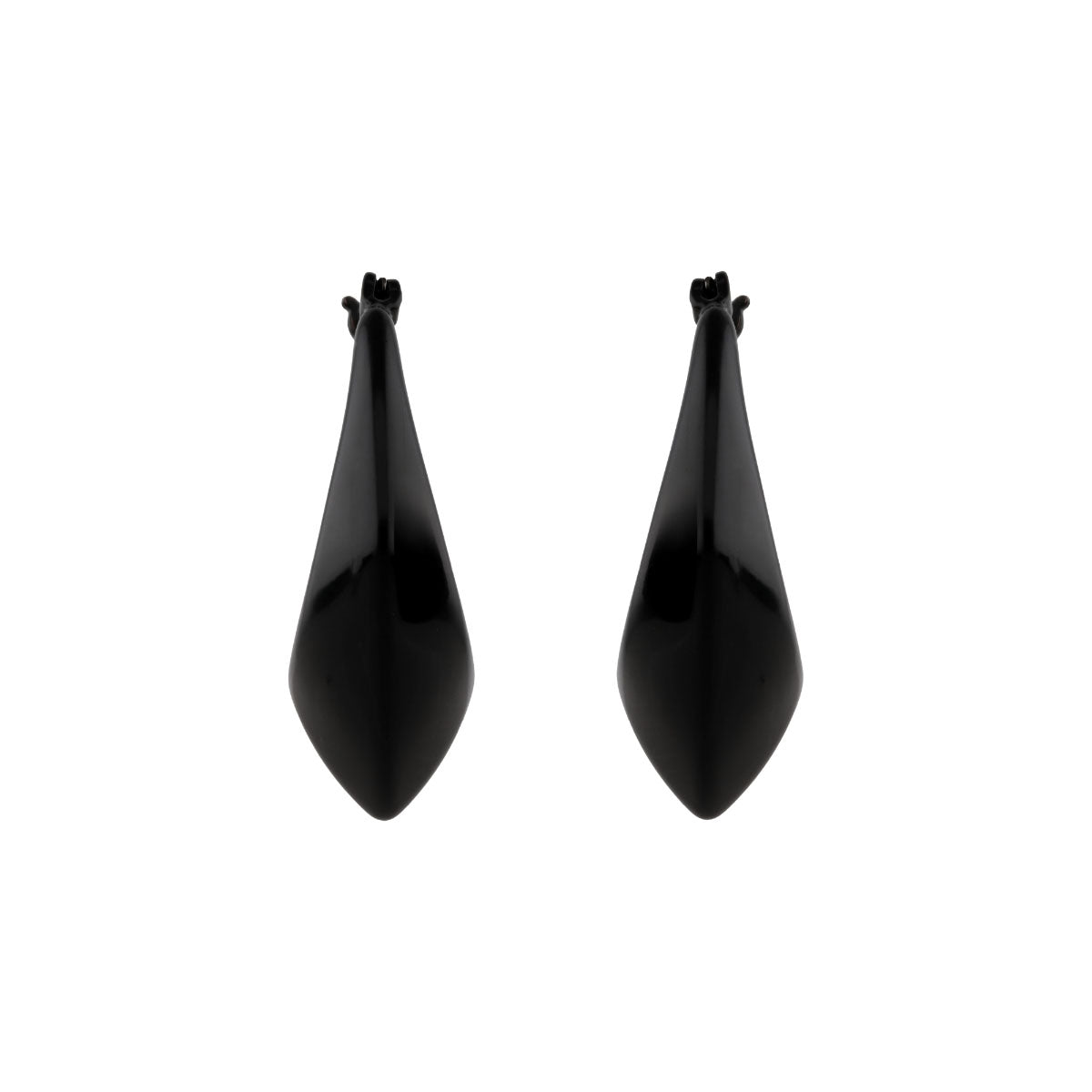 ARETES DKNY BAILEY NEGRO