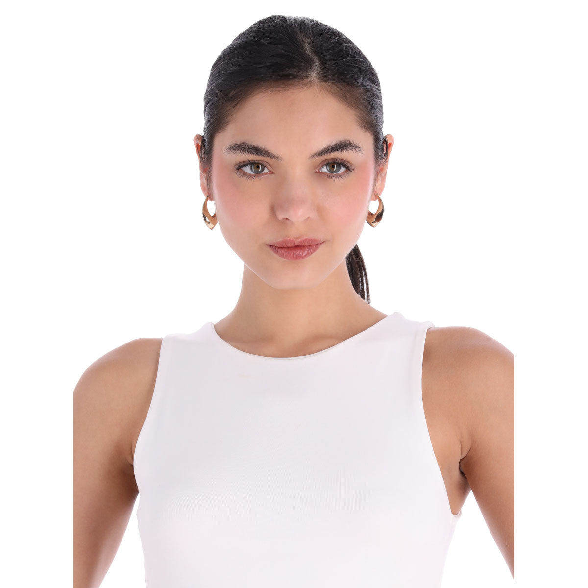 ARETES DKNY BAILEY DORADO