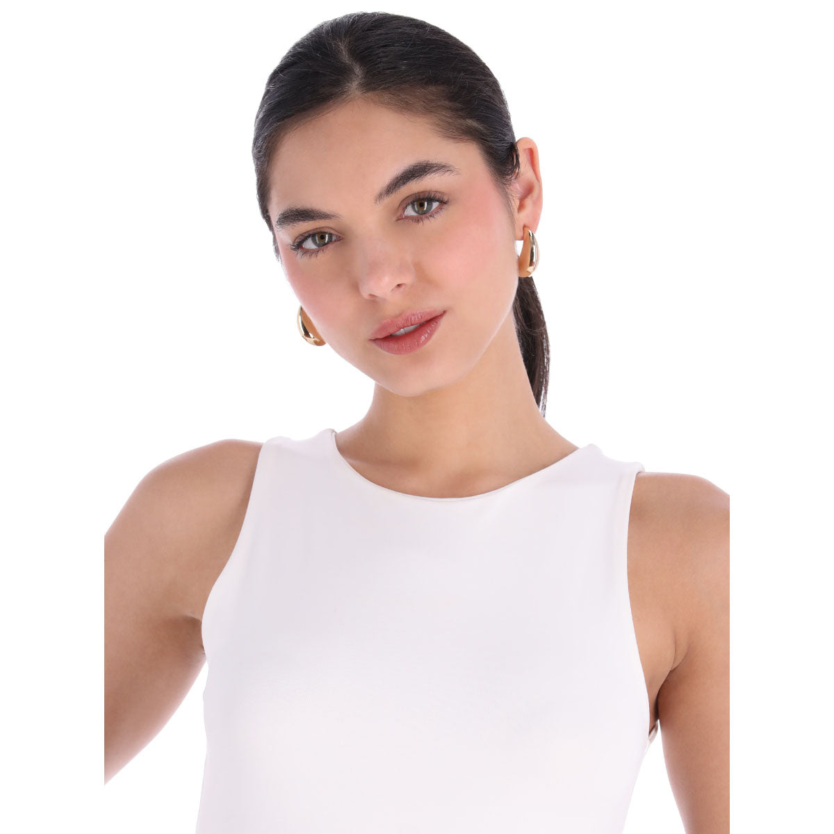 ARETES DKNY BAILEY DORADO