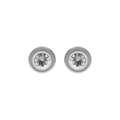 ARETES DKNY SOCIAL PLATA