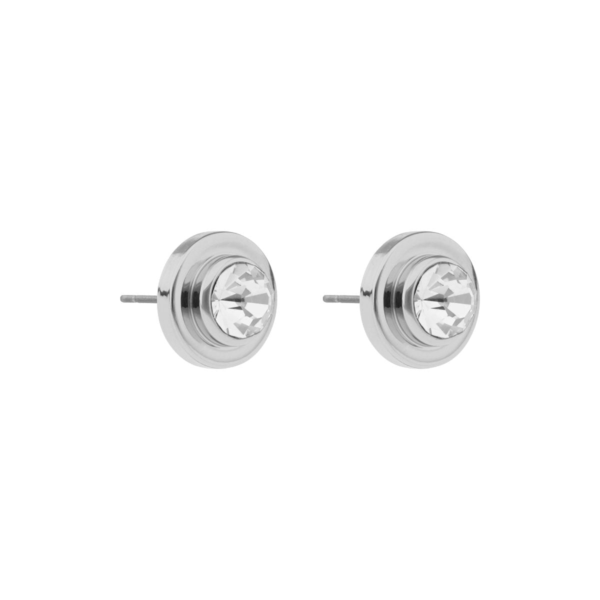 ARETES DKNY SOCIAL PLATA